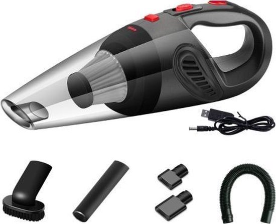 Auto Stofzuiger 12V 60W Goede Filtering Handheld Draagbare Stofzuiger voor Thuis Voertuig