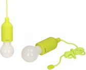 LED Treklamp op batterijen - Lime groen- 110 cm