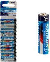 Batterijen Grundig AAA RO3 (12 pcs)