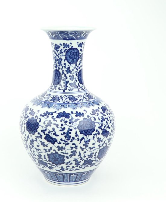fine-asianliving-chinese-vaas-porselein-lotus-blauw-wit-d21xh33cm-bol