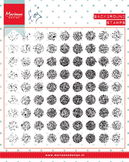 Marianne Design Stempel Tinys background Distressed dots CS0977