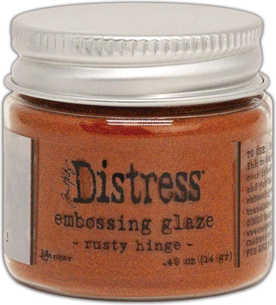 Foto: Ranger distress embossing glaze rusty hinge tde71013 tim holtz