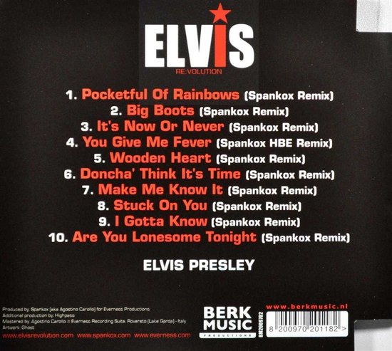 Re Volution Elvis Presley - Re:Volution (CD), Elvis Presley | Muziek | bol