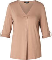 ES&SY Una Top - Warm Taupe - maat 46