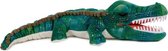 knuffel krokodil junior 45 cm pluche groen