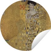 Tuincirkel Portret van Adèle Bloch-Bauer I - Gustav Klimt - 90x90 cm - Ronde Tuinposter - Buiten
