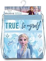 schooltas Frozen II meisjes 42 cm polyester blauw