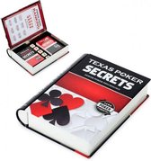 pokerset Secrets 19 x 15 cm metaal zwart