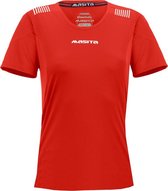 Masita | Sportshirt Dames Korte Mouw - Climatech Stevig & Ademend - Teamlijn Porto - RED/WHITE - 42