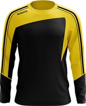 Masita | Forza Sweater - Mouw met Duimgaten - zwart-geel - M
