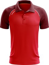 Masita | Polo Supreme Heren - Stijlvol - Licht Elastisch Materiaal - rood - M