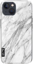 Casetastic Apple iPhone 13 Hoesje - Softcover Hoesje met Design - Marble Contrast Print