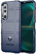 Hoesje voor Sony Xperia 5 III - Beschermende hoes - Back Cover - TPU Case - Blauw