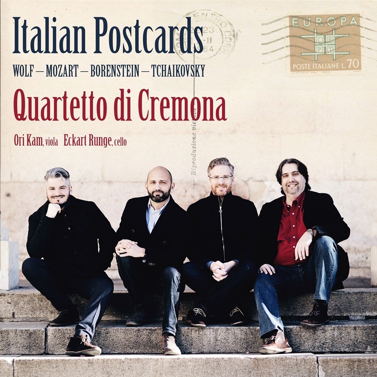 Quartetto Di Cremona, Ori Kam, Eckart Runge - Italian Postcards (CD)