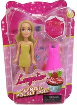 tienerpop Laynier Scented geel/roze 8,6 cm