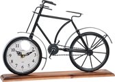 Bordsklocka DKD Home Decor Fiets Ijzer Hout MDF (34 x 8 x 23.5 cm)