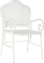 Trädgårdsstol DKD Home Decor Wit Metaal (61 x 50 x 95 cm)