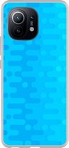Smartphonebooster Telefoonhoesje - Back Cover - Geschikt Voor Xiaomi Mi 11 - Blue En Blue