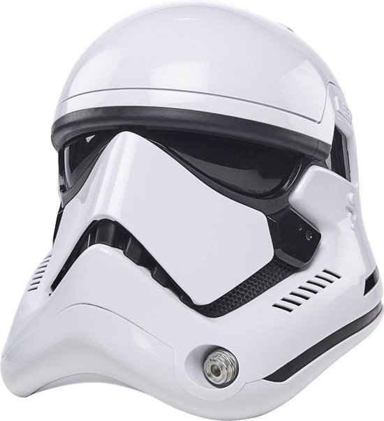 Hasbro Star Wars: The Last - First Order Stormtrooper Black Series Helmet Replica | bol.com