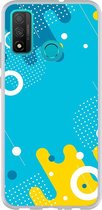 Smartphonebooster Telefoonhoesje - Back Cover - Geschikt Voor Huawei P Smart (2020) - Blue En Blue