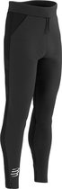 Compressport Seamless Pants Heren - Sportbroeken - zwart - maat S