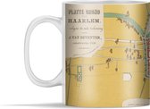 Mok - Kaart - Haarlem - Historisch - 350 ml - Beker
