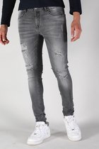 Gabbiano Jeans Ultimo Jeans 821751 Antra Destroyed Mannen Maat - W33 X L34