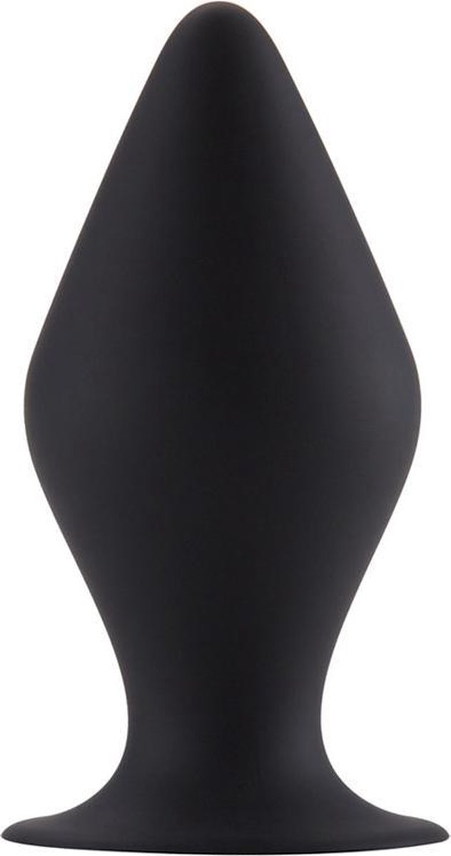 Goedkoopste Butt Plug with Suction Cup - Small - Black