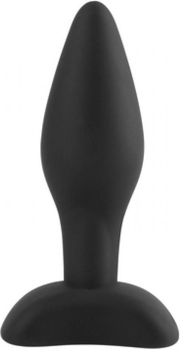 Anal Fantasy Buttplug - Small - Zwart - Siliconen - Ø 3,8 cm