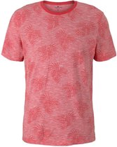 Tom Tailor Korte mouw T-shirt - 1027922 Rood (Maat: XL)