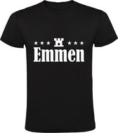 Emmen Heren t-shirt | drenthe | Zwart