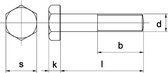 Bout Din960 8.8 M14X1,5X80Mm Elvz Fijn - 50 stuks