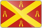 Vlag gemeente Wijchen - 200 x 300 cm - Polyester