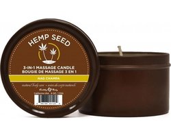 Nag Champa Massage Candle with East Indian Incense Scent - 6oz /