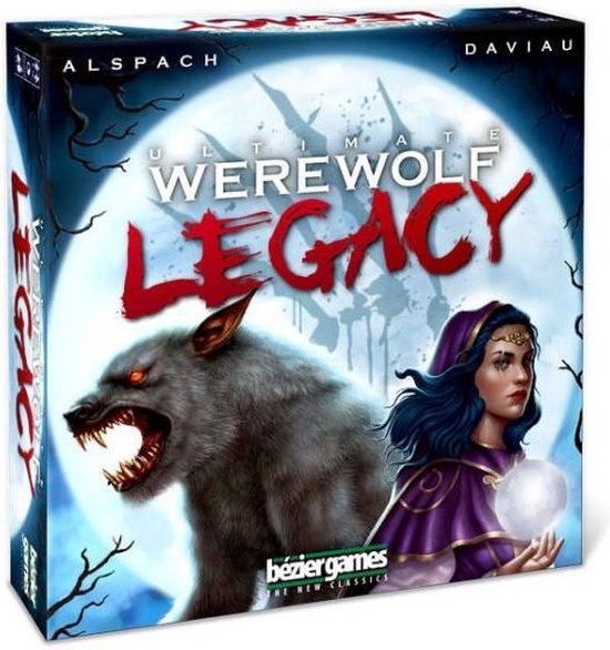 Boek: Ultimate Werewolf Legacy, geschreven door Bezier Games