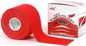 Nasara Kinesio tape - Rood | 6 st | Huidvriendelijk | Sporttape