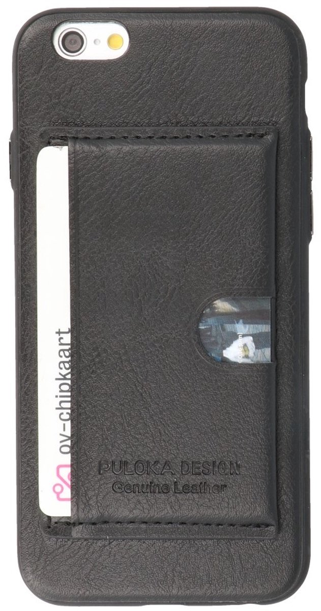 Hardcase Hoesje - Hoesje Geschikt voor iPhone 6 Zwart