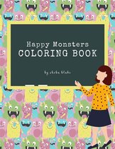 Happy Monsters Coloring Book for Kids Ages 3+ (Printable Version)