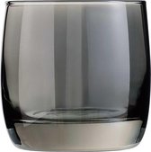 Shiny Graphit Tumbler Set - Waterglazen - Drinkglazen - Grijs - 30cl - 4 stuks