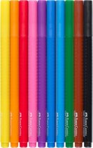 Faber-Castell viltstiften - GRIP Colour - 10 stuks - FC-155310