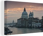 Canvas Schilderij Italië - Architectuur - Venetië - 90x60 cm - Wanddecoratie