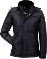 Planam Dames winterparka Norit (6440) - Zwart | Zwart - S