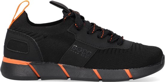 Boss Kids Baskets J292 Lage sneakers - Jongens - Zwart - Maat 36 | bol.com