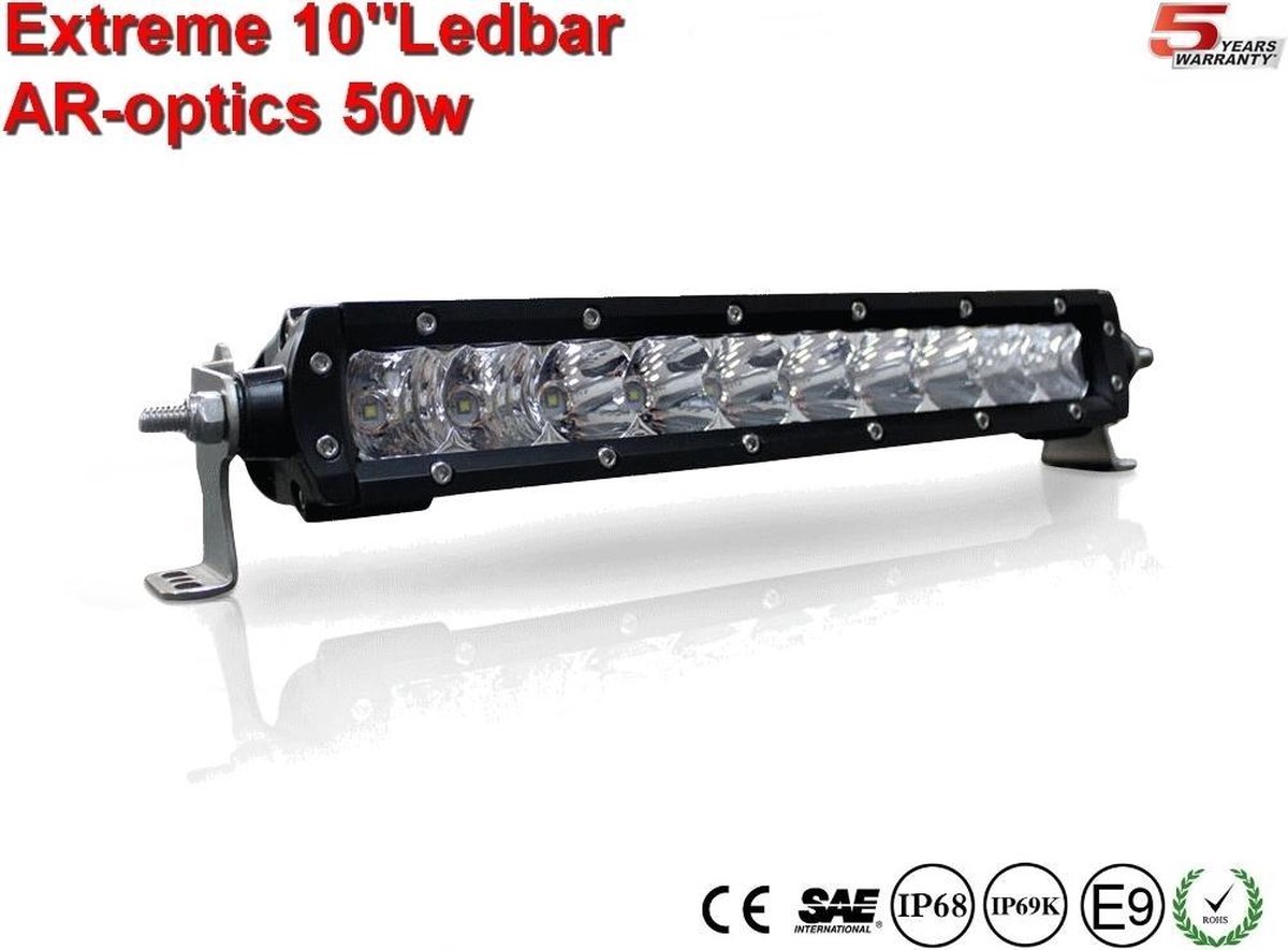 Extreme 10 inch ledbar 50w - Ar optics - 4.900 lumen