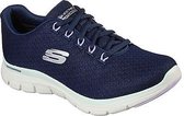 Skechers - FLEX APPEAL 4.0 - COATED FIDE - Navy Aqua - 39