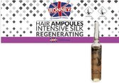 RONNEY Haar Ampullen Regenerating 12x10ml - Behandeling voor Dof en Zwak Haar - Zijde Behandeling - Intensive Hair Treatment