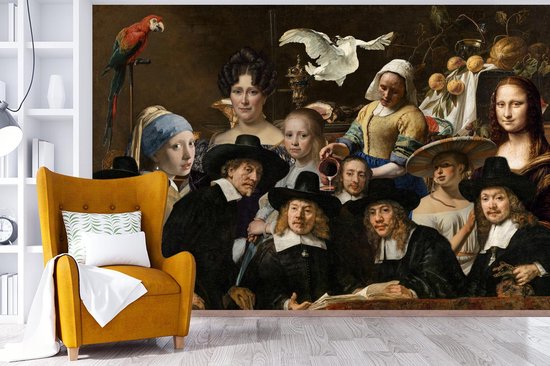 Papier peint - Papier peint photo Oude Meesters - Peintures - Collage - Largeur 360 cm x Hauteur 240 cm