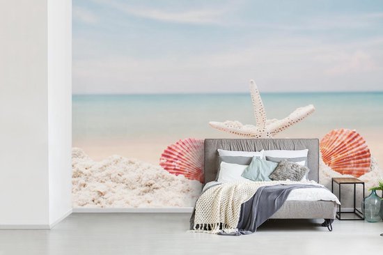 Murale - Papier peint photo Etoile de Mer - Coquillages - Mer - 600 cm x hauteur 400 cm