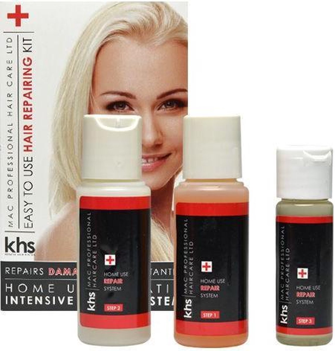 KHS Keratin Home System Hair Repair System Kit