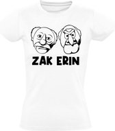 Zak Erin Dames t-shirt | Muppets | Muppetshow | Kermit de kikker | cadeau | Wit